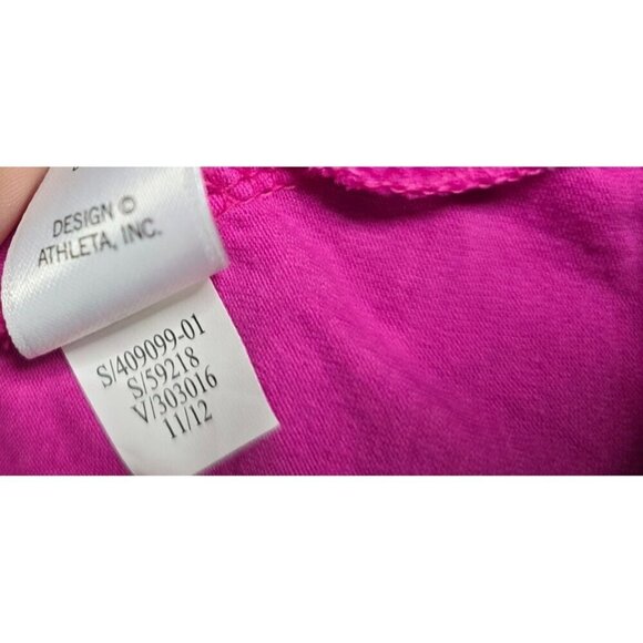 Athleta Katniss Hot Pink Casual Summer Dress - Picture 8 of 13